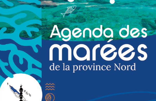 Agenda des marées de la province Nord 2024
