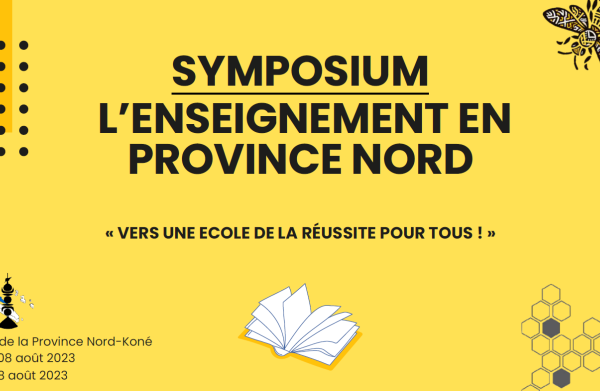 Symposium de l'enseignement en province Nord 