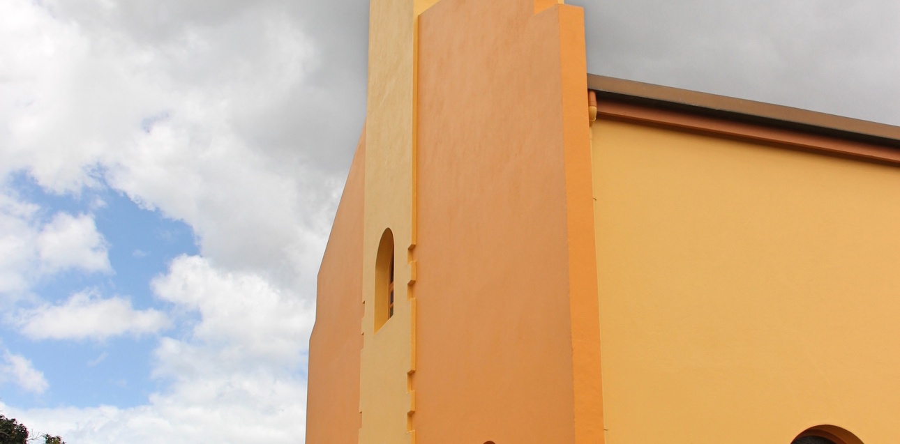 Eglise village de Nèkö (Poya). ©K.Naaoutchoué.Nov 2017