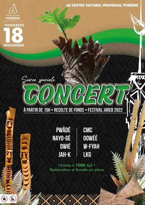 concert Pomémie Province Nord